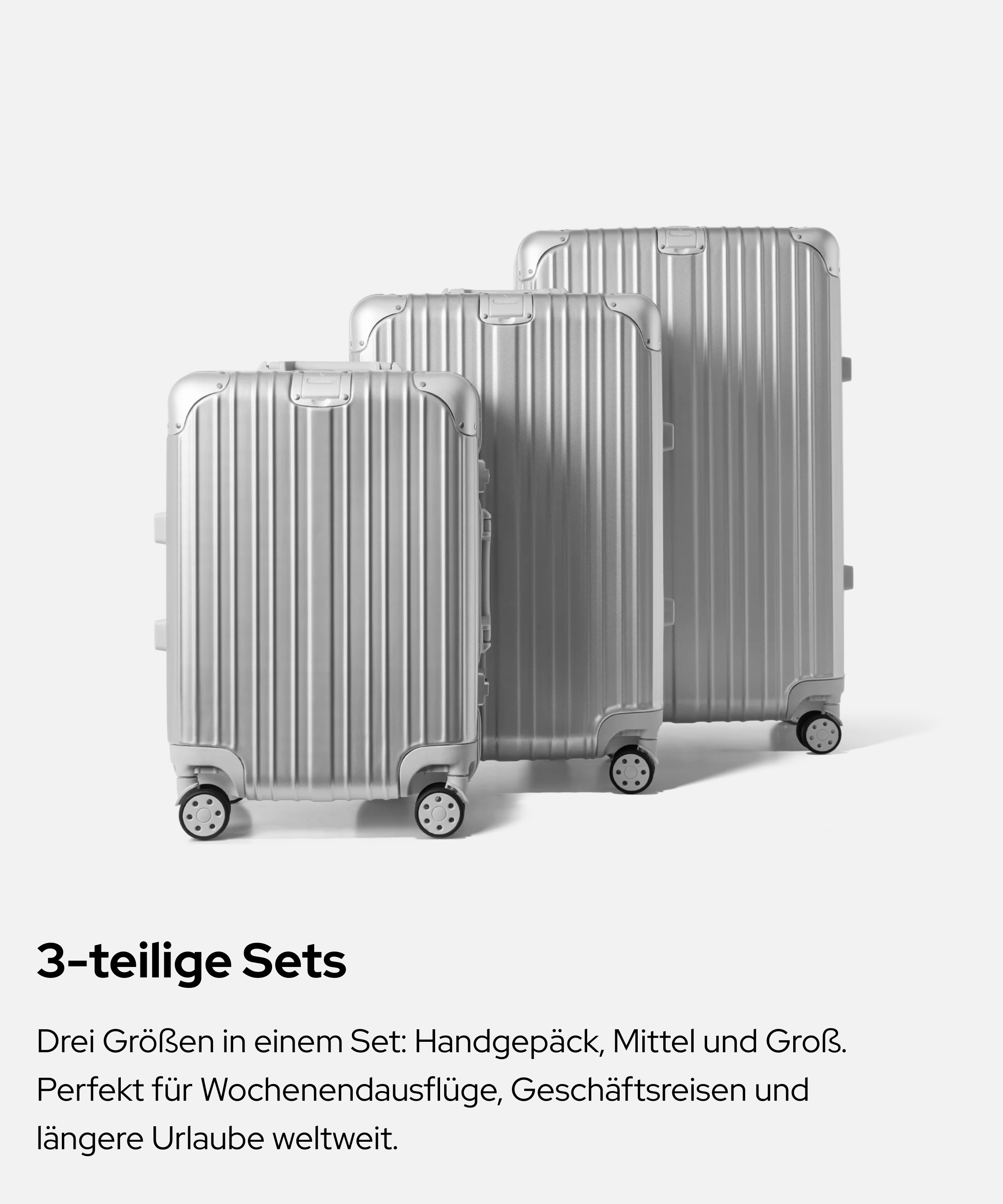3-teilige Sets