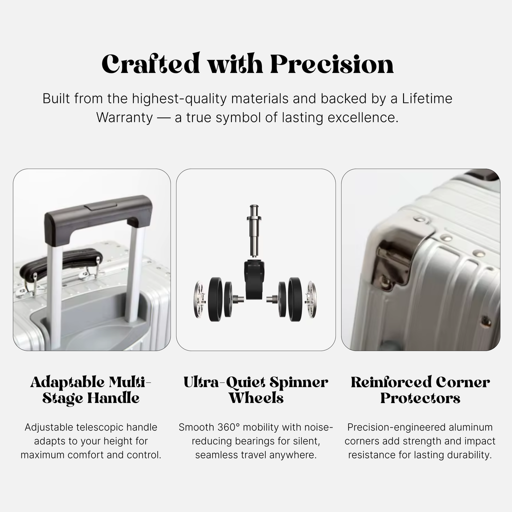 Icon Aluminium Koffer