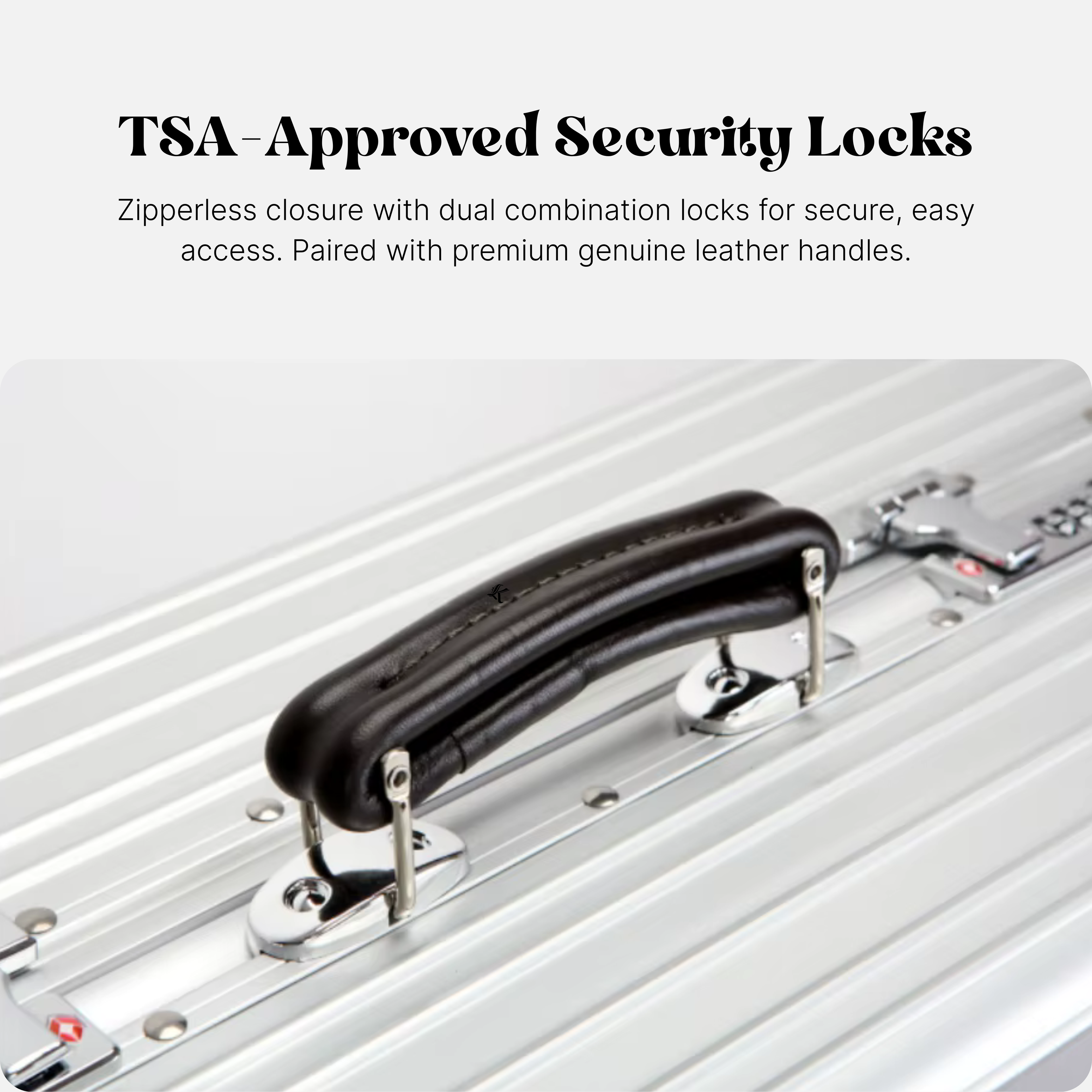 Icon Aluminium Koffer