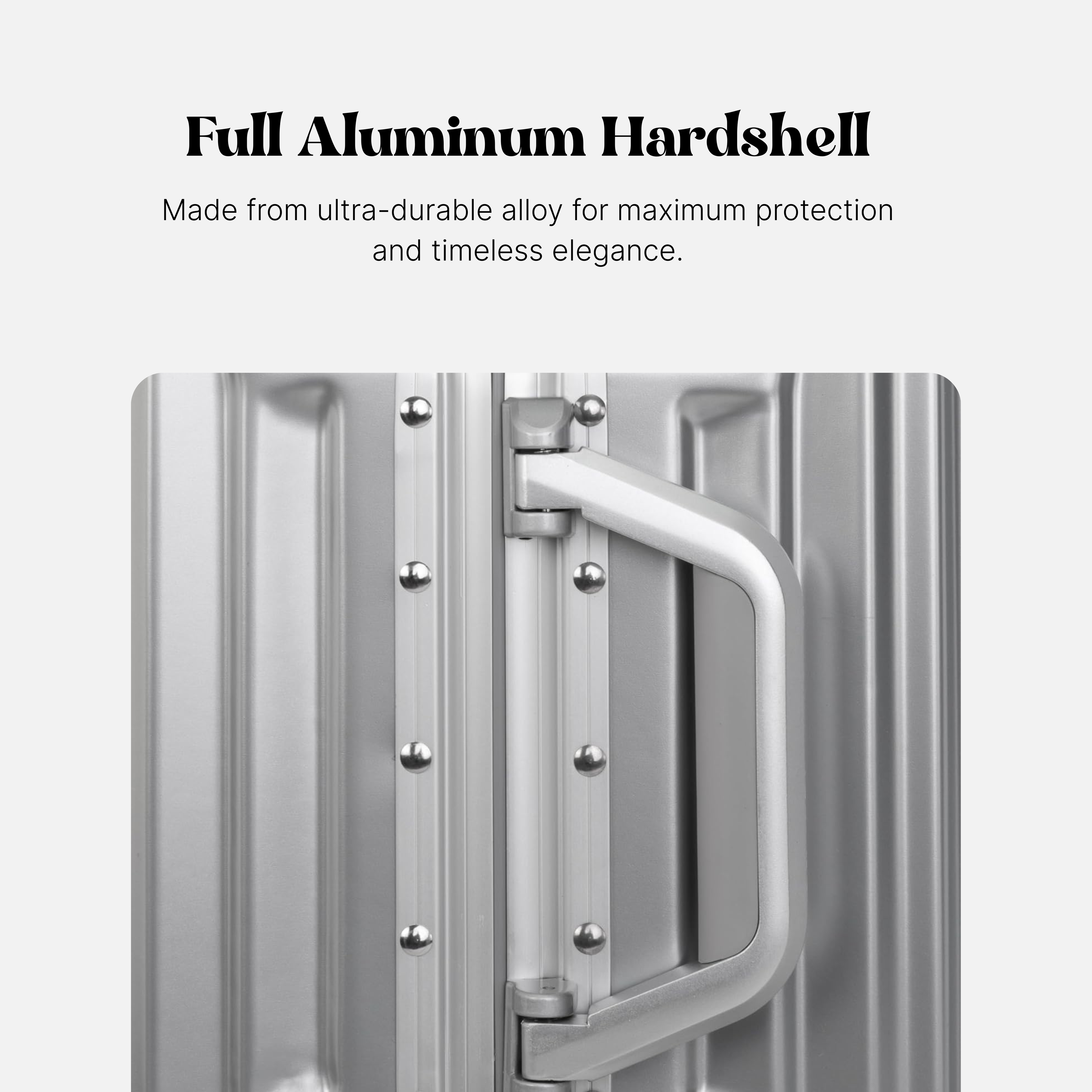 Icon Aluminium Koffer